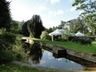 Photo of marquees erected in the garden