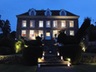 Photo of the house at night